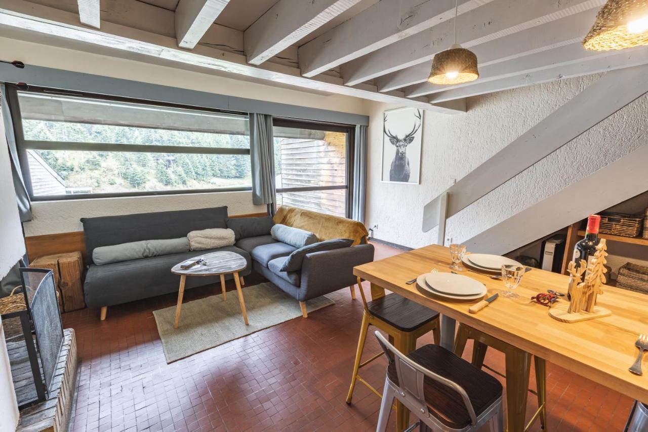 La Cabane Du Cerf A Payolle 康庞 外观 照片