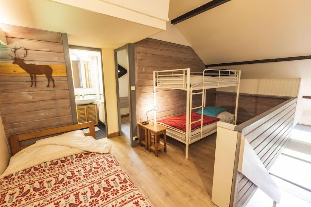 La Cabane Du Cerf A Payolle 康庞 外观 照片