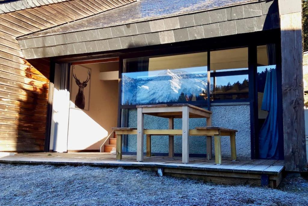 La Cabane Du Cerf A Payolle 康庞 外观 照片