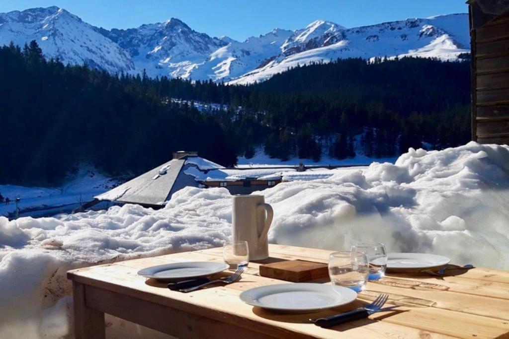 La Cabane Du Cerf A Payolle 康庞 外观 照片